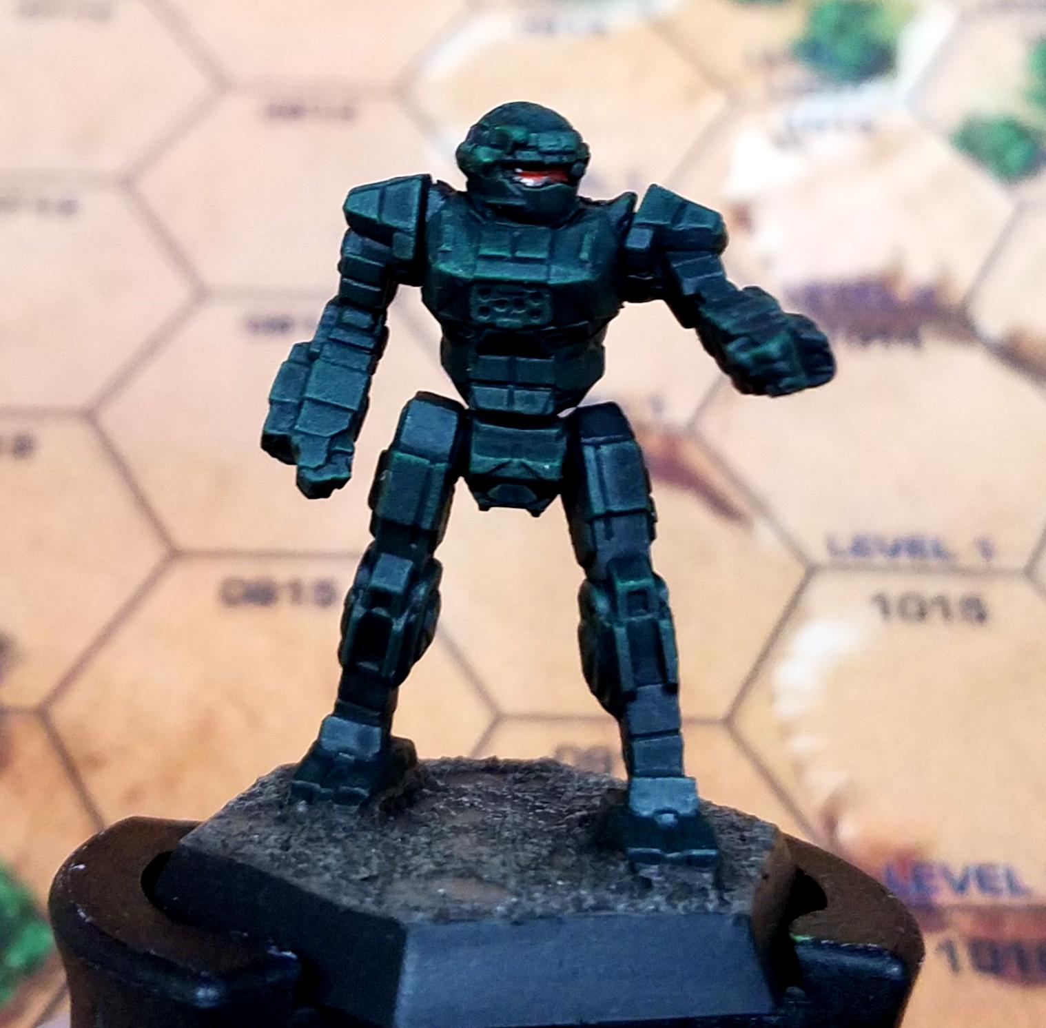Testing A Paint Scheme On My Least Favourite Mech (sorry Commando Fans - Foto 6